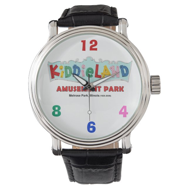Montre Panneau texte Kiddieland Melrose Park, IL (devant)