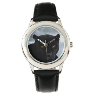 Montre Panthera de panthère noire