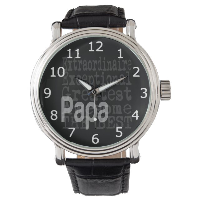 Montre Papa Extraordinaire (devant)