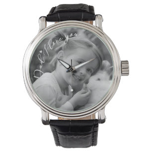 Montre Papa Je T'Aime Photo