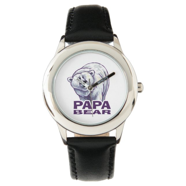 Montre Papa Polar Bear (devant)