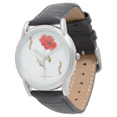 Montre Papaver rhoeas  (Incliné)
