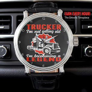 Montre Papi camionneur : la meilleure légende pour petits