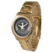 Montre Papier 1er anniversaire mariage 1 an (Incliné)