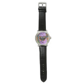 Montre Papillon Amiral Rouge (Plat)