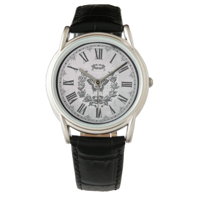 Montre Papillon classique rétro (devant)