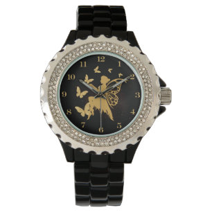 Montre Papillon d'or Fairy