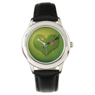 Montre Papillon en forme de coeur