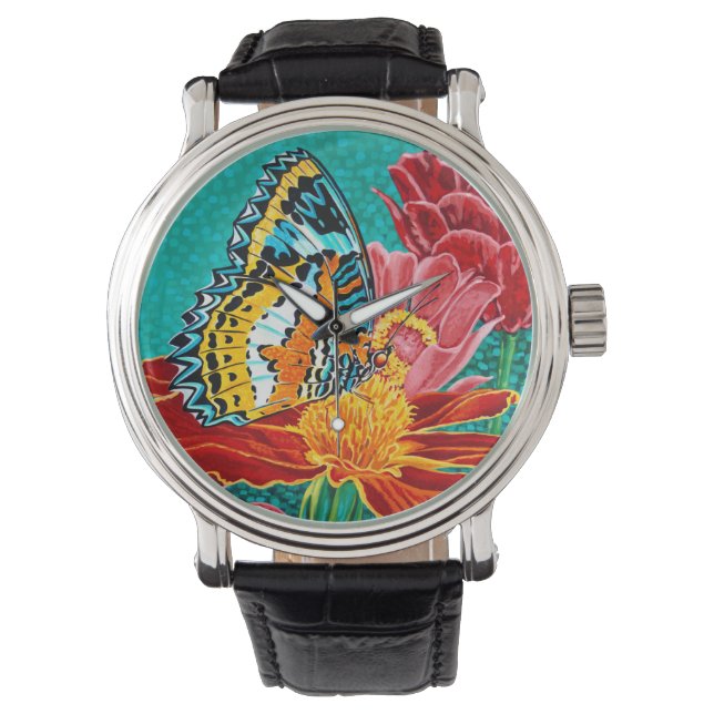 Montre Papillon pointu I (devant)