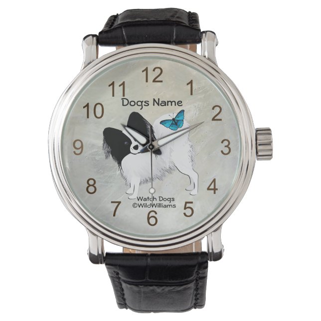 Montre Papillon "Watch Dog" (devant)