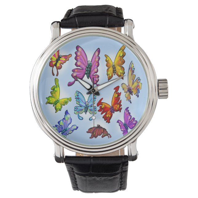 Montre Papillons (devant)