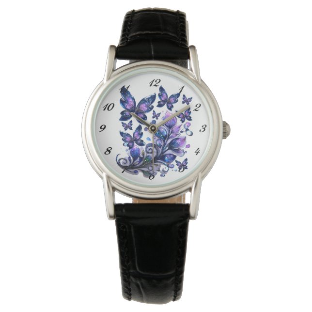 Montre Papillons Cosmic Sparkle   (devant)