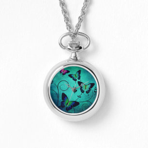 Montre Papillons de bijoux assez ornés