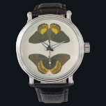 Montre Papillons lumineux par Pieter Cramer<br><div class="desc">Ces papillons brillants sont extrêmement colorés dans leur présentation. Pièce extraordinaire de Pieter Cramer, elle ferait un excellent cadeau pour les amoureux de la nature dans votre vie !</div>