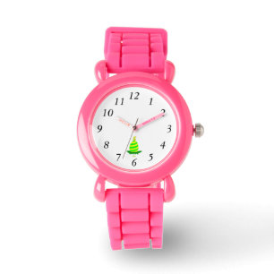 Montre Pâques Souhaits Enfants Rose Parties scintillant M