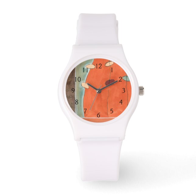 Montre Parade Abstraite des oeufs par Erica J Vess (Recto)