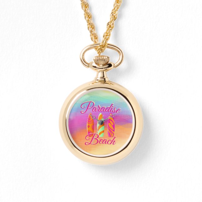 Montre Paradise Beach Surfboards (Recto)