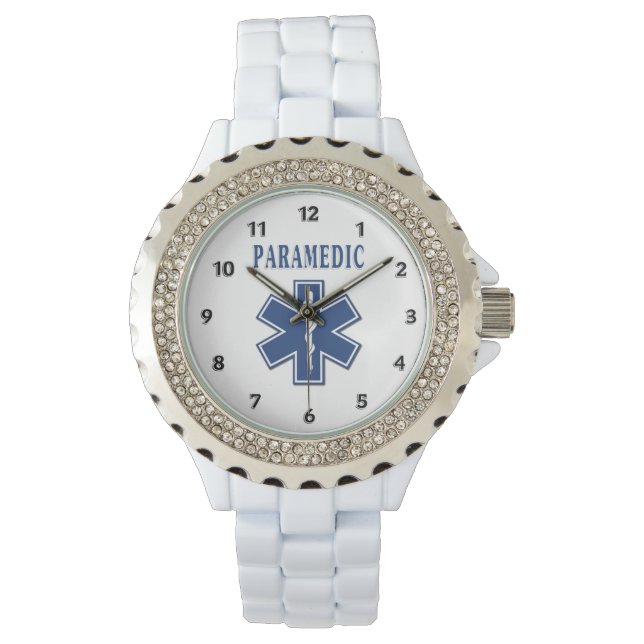 Montre Paramedic Blue Star of Life (devant)