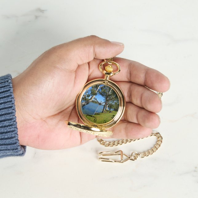 Montre Park Bench Berri Australie du Sud, Pocket Watch (main)