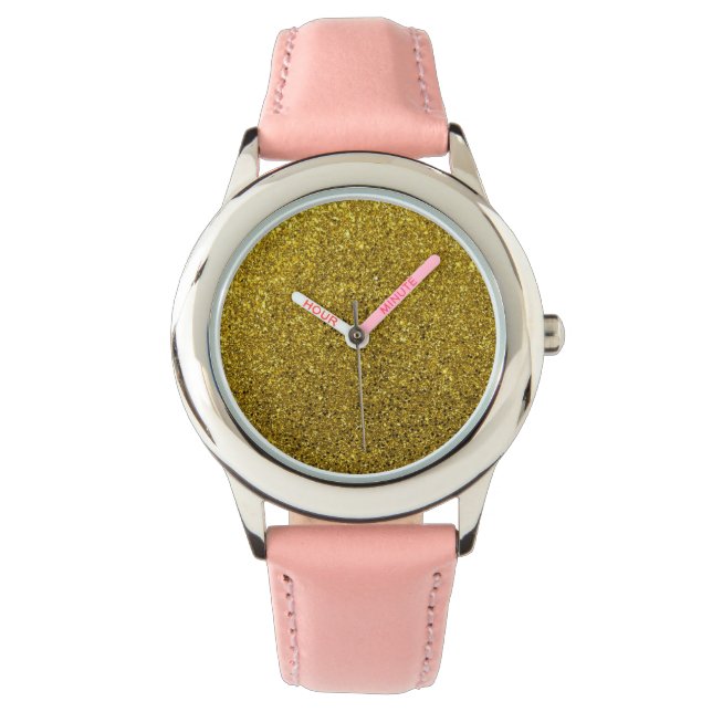 Montre Parties scintillant Gold Sparkle (devant)