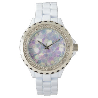 Montre Parties scintillant Iridescente