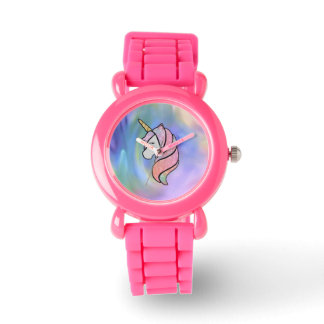 Montre Parties scintillant Rainbow Unicorn Watch