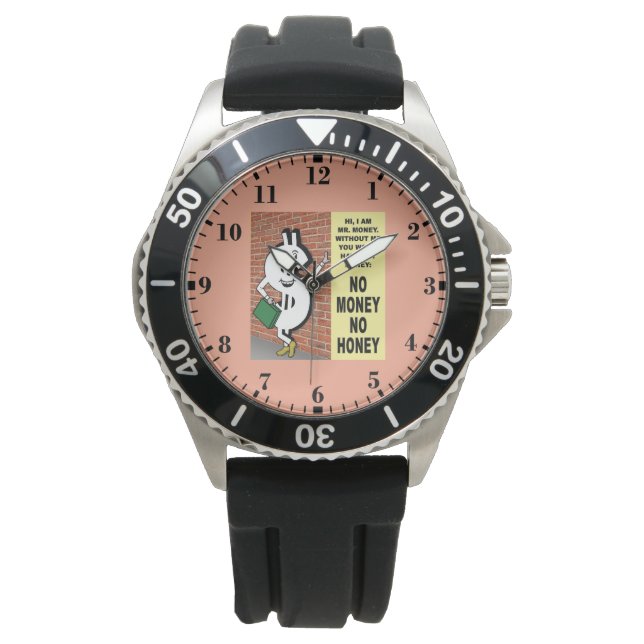 Montre Pas d'argent pas de miel (devant)
