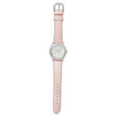 Montre Pastel Rainbow personnalisé avec Parties scintilla (Plat)