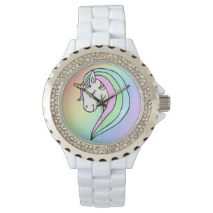 Montre Pastel Rainbow Unicorn