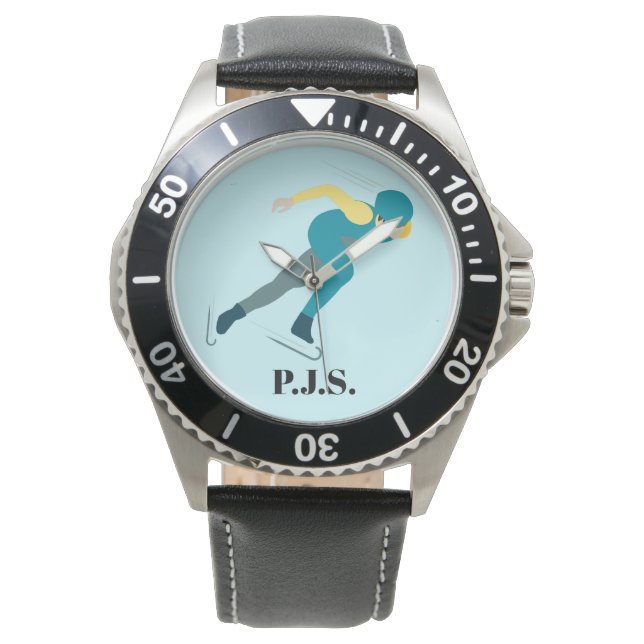Montre Patinage de vitesse (devant)