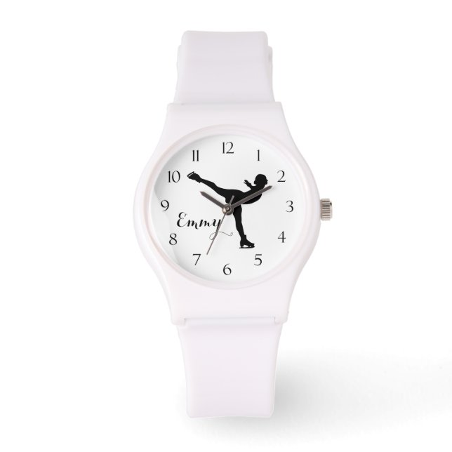 Montre Patineur sur glace (Recto)