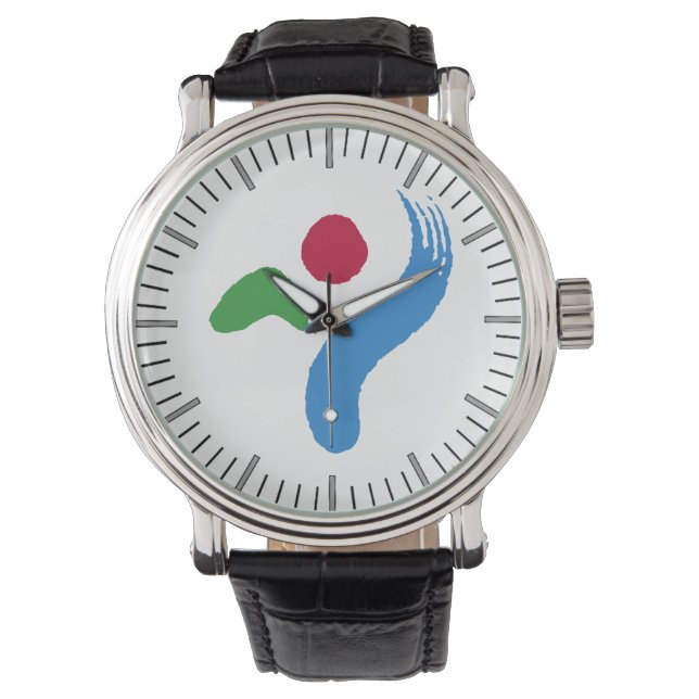 Montre Patriotic, special watch with Flag of Seoul (devant)
