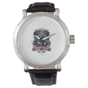 Montre Patriotique 1776 Hors Route Crâne Monster Truck Lo