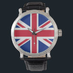 Montre patriotique avec drapeau du Royaume-Uni<br><div class="desc">Ajoutez une touche de fierté britannique à votre poignet avec notre montre à main exclusive avec le drapeau du Royaume-Uni ! Réalisée avec une attention minutieuse aux détails, cette montre à main est plus qu’un simple accessoire horloger, c’est une célébration du riche patrimoine et de la fierté culturelle du Royaume-Uni....</div>