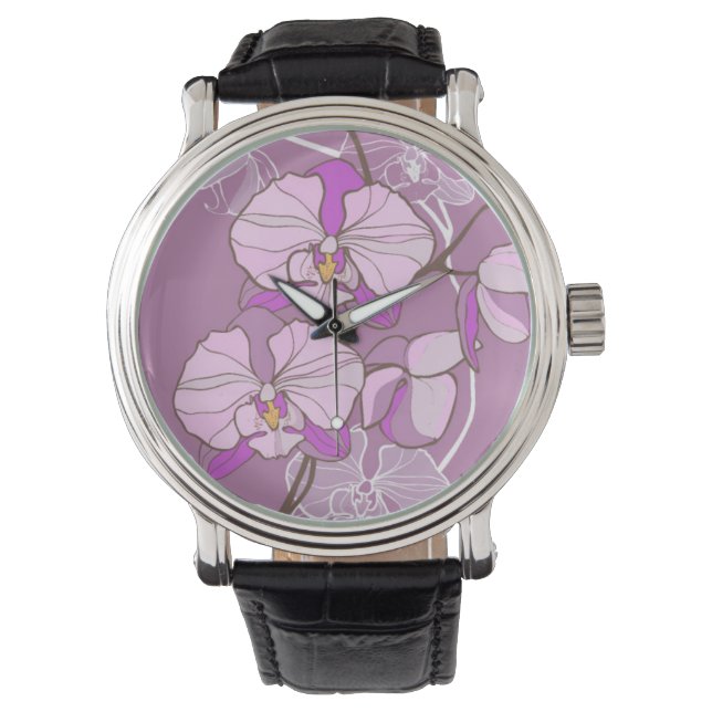 Montre Patters de l'orchid (devant)