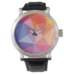 Montre Patters triangulaires du Colorful