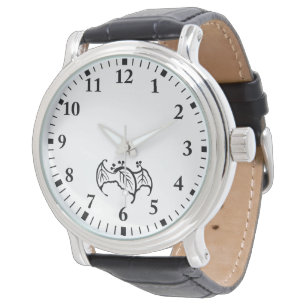 Montre paulownia en forme de chaume