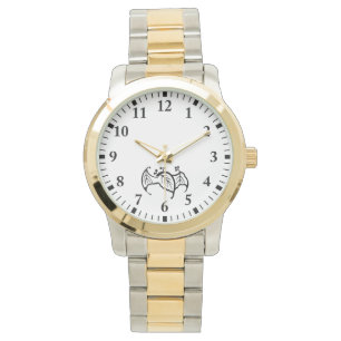 Montre paulownia en forme de chaume