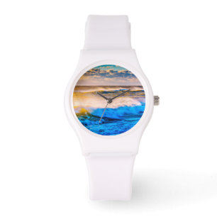 Montre Paysage côtier au lever du soleil