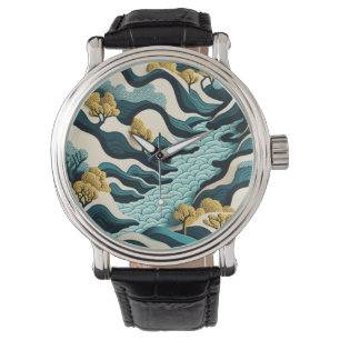 Montre Paysage moderne