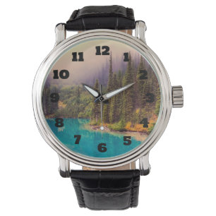 Montre Paysage pittoresque du Nord Rustique