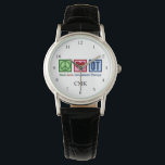 Montre Peace Love ergothérapie<br><div class="desc">Peace Love OT. Un signe de paix, un coeur et une ergothérapie sur un cadeau de bracelet personnalisé pour votre ergothérapeute préféré.</div>