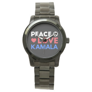 Montre Peace Love Kamala I - Kamala Harris Pour Président