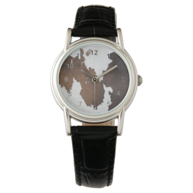 Montre Peau de vache (devant)