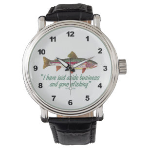 Montre Pêche de mouche de truite