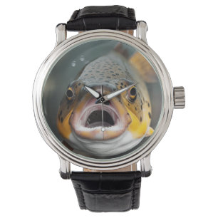 Montre Pêche en vol de truite arc-en-ciel