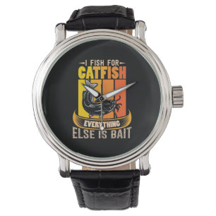Montre Pêcheur Je Pêche Du Poisson-chat