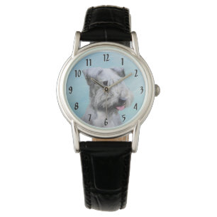 Montre Peinture Cesky Terrier - Cute Original Chien Art