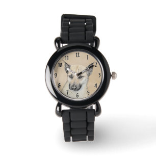 Montre Peinture Chinook (Oreilles Pointues) - Art Canin O
