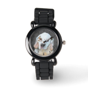 Montre Peinture de chiot en espagne - Chien d'origine